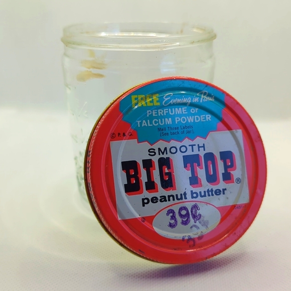 Big Top Peanut Butter Jar - Vintage - Picture 6 of 10